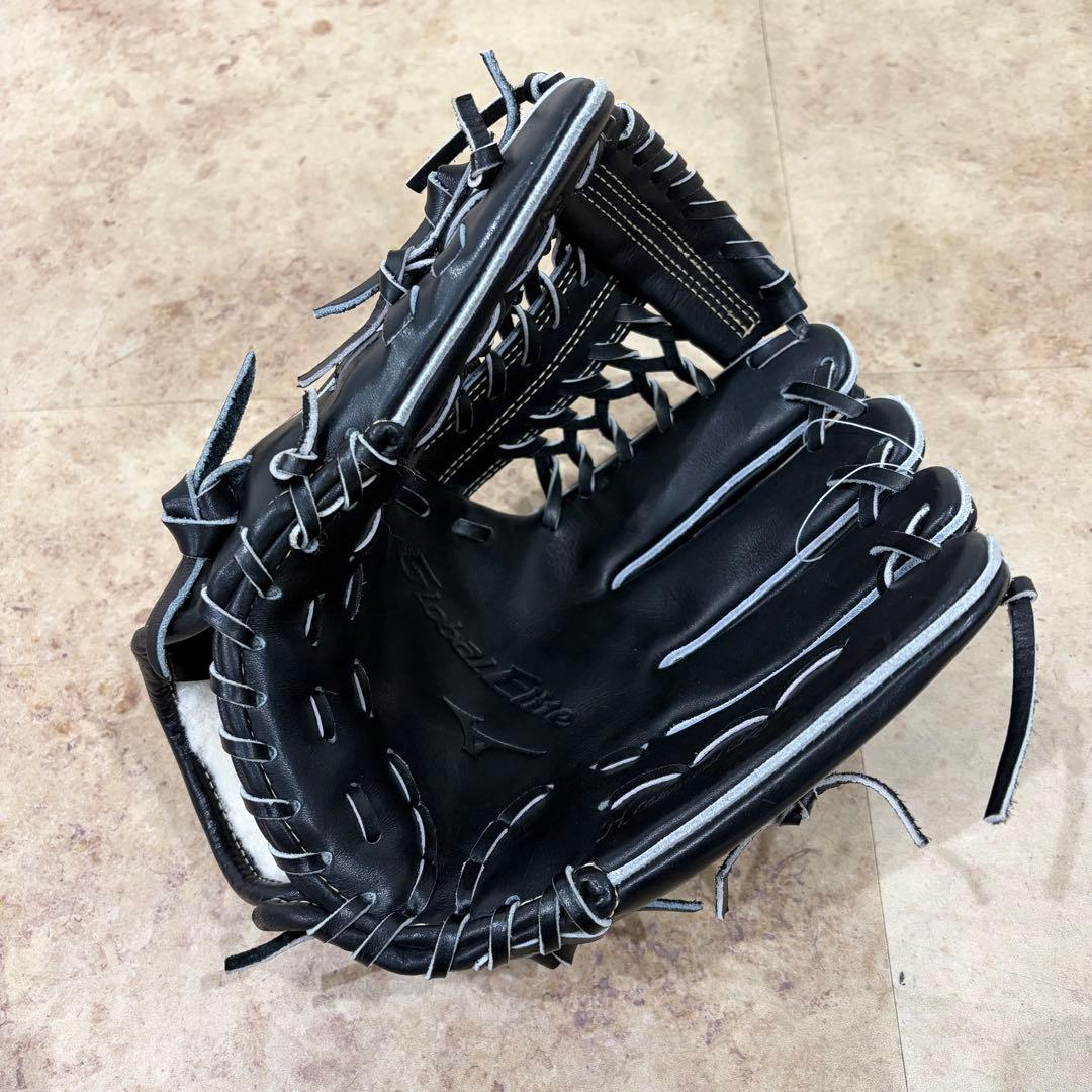硬式グラブ グローバルエリート 内野手用1AJGH30323 ブラック 09