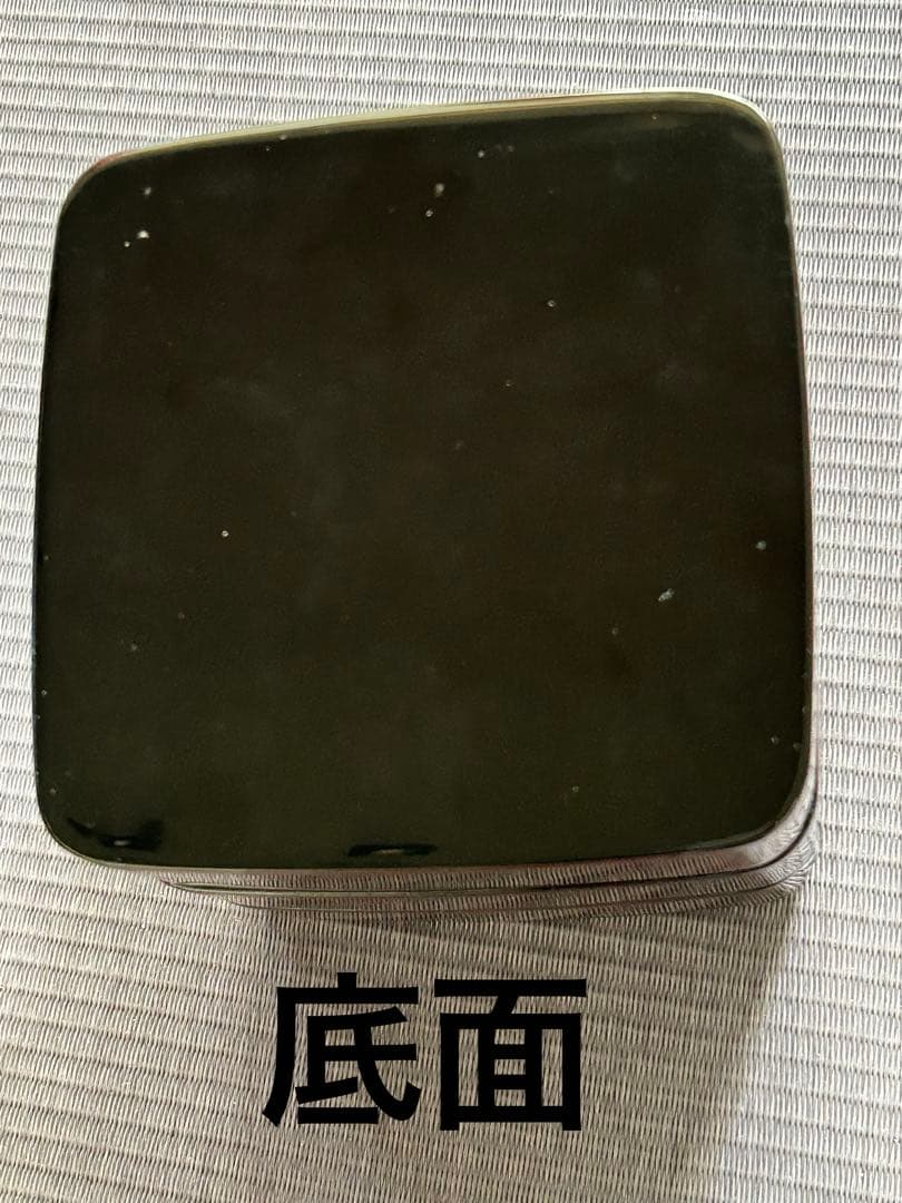 本うるし塗り　会津塗り　重箱　天然木　5寸（15㎝）　三段重　多分未使用　箱入り