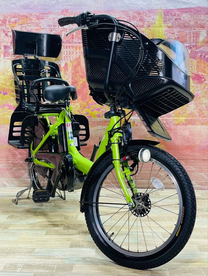 ZK3678 電動自転車 ヤマハ パスキス 子供乗せ 20インチ 送料無料