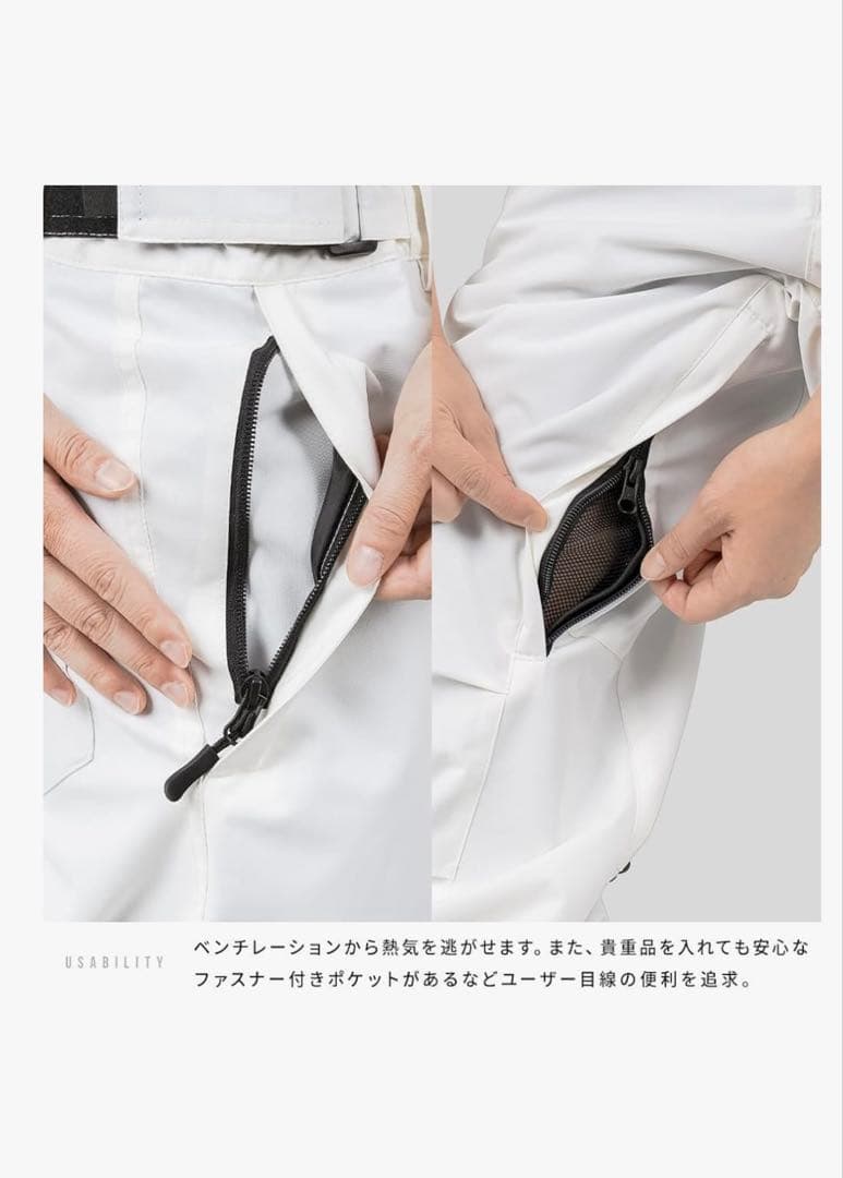 スノーボードウェア女性用 パンツのみ　Lサイズ ピンク