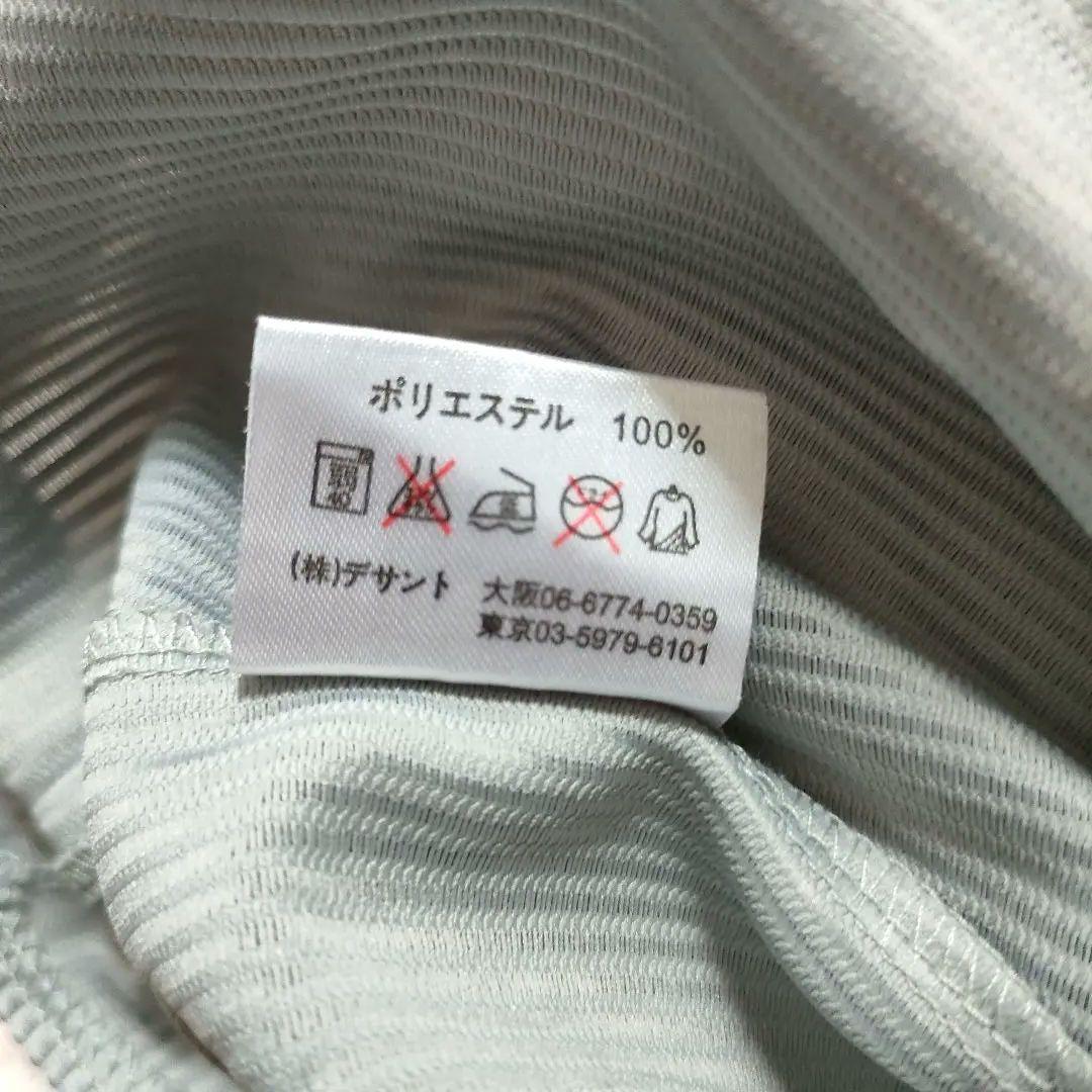 人気のグレー！　千葉ロッテマリーンズ　デサント　刺繍ユニフォーム　Мサイズ