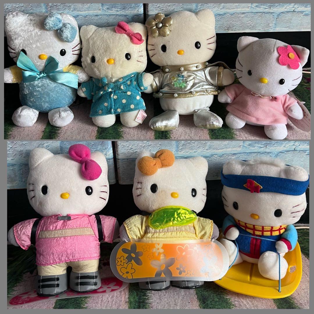当時物 1997年～ サンリオ キティちゃん ナースキティ スノボキティ 非売品