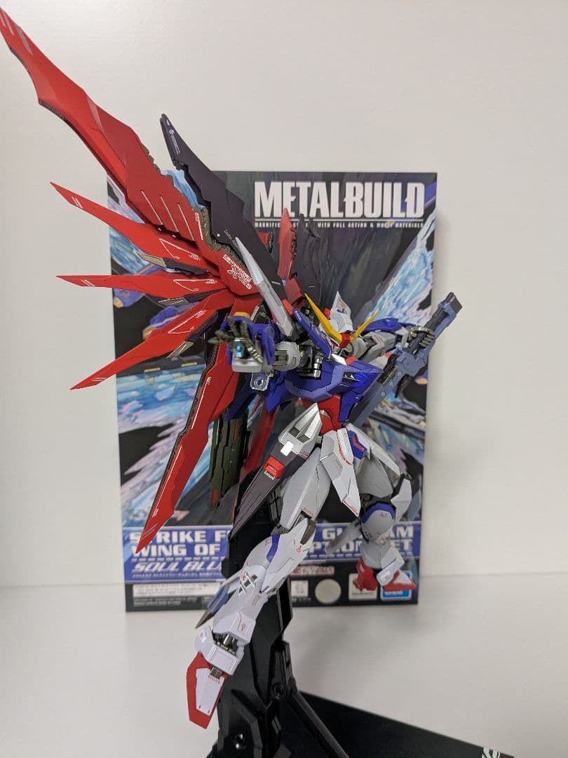 L BUILDストライクフリーダム　デスティニーソウルブルーソウルレッド