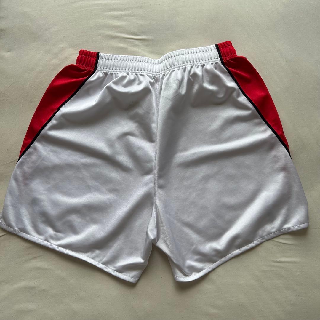 アシックス 2XL ホワイト/レッド パンツ 番号7