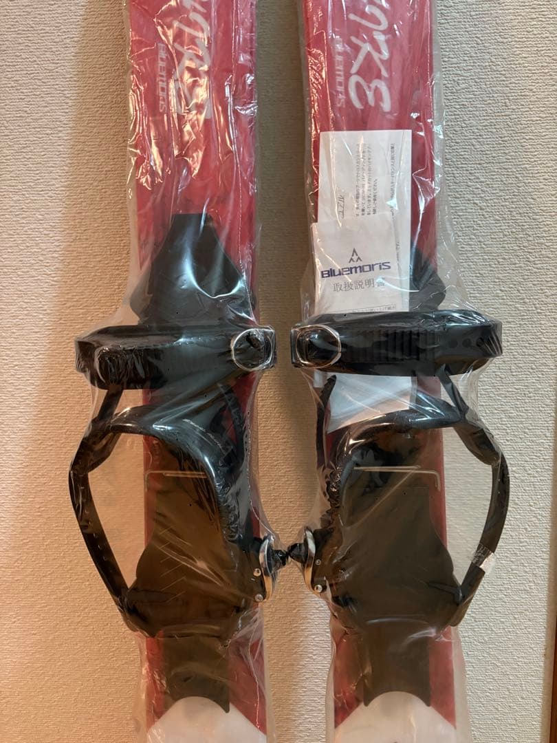 ブルーモリス スノーハイク 130cm 新品 ウロコ スキー板 ビンディング