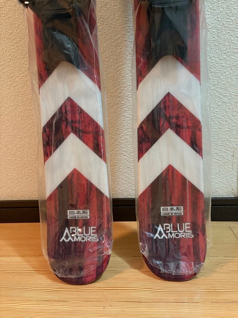 ブルーモリス スノーハイク 130cm 新品 ウロコ スキー板 ビンディング
