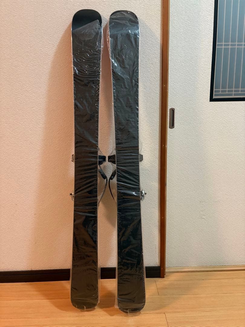 ブルーモリス スノーハイク 130cm 新品 ウロコ スキー板 ビンディング