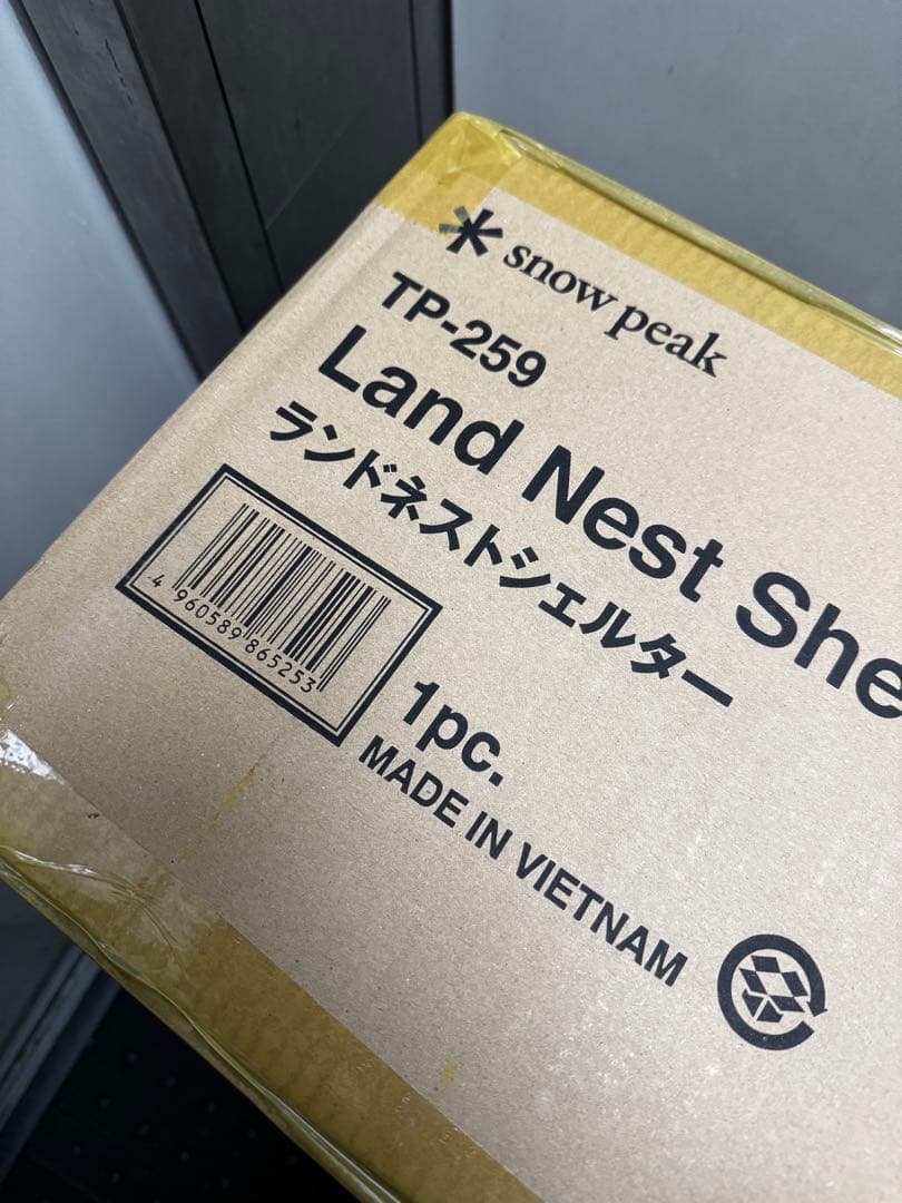 新品　 peak Land Nest Shelter TP-259