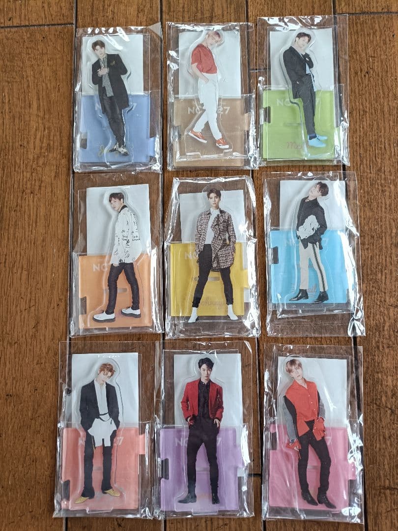 NCT127　a-nation 2018　アクリルスタンド　コンプセット
