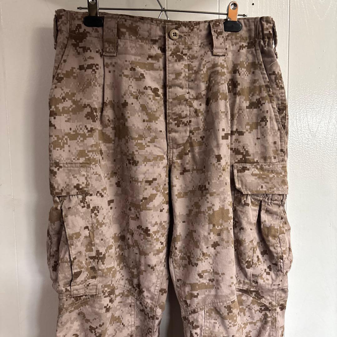 米軍　実物　FROG WOODLAND DESERT MARPAT サイズM ⑤