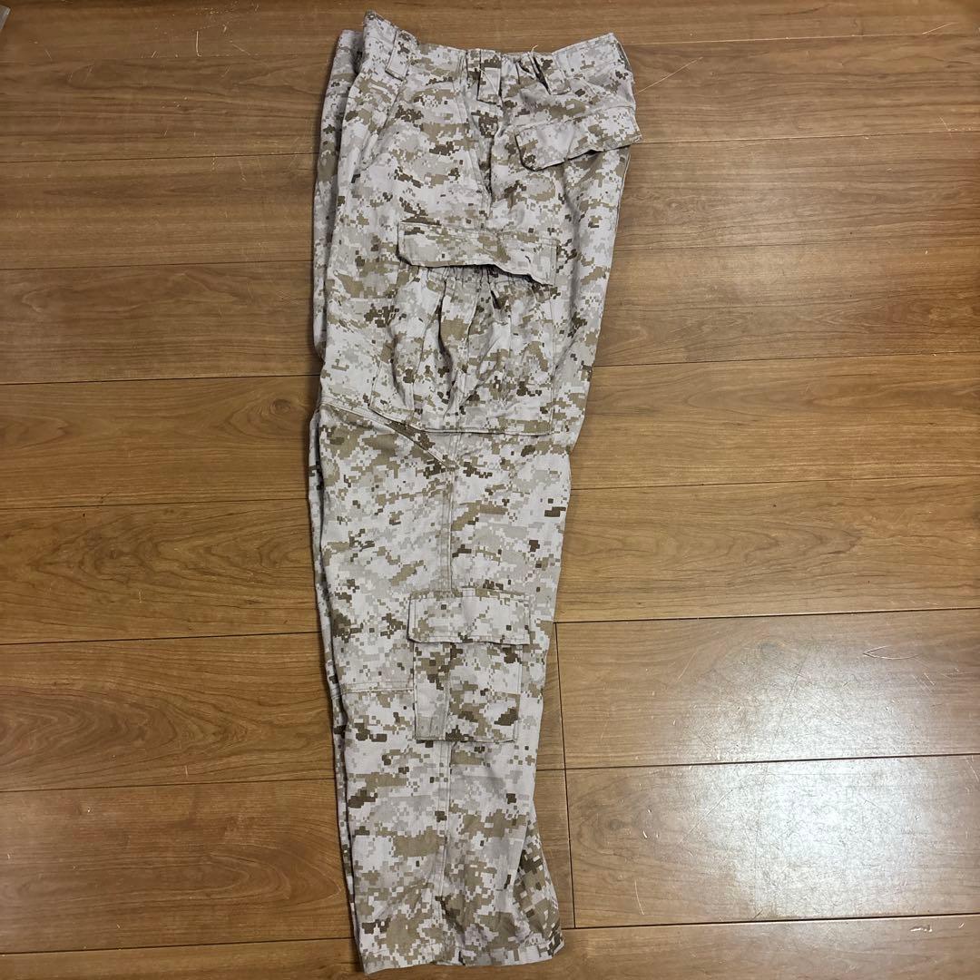 米軍　実物　FROG WOODLAND DESERT MARPAT サイズM ⑤
