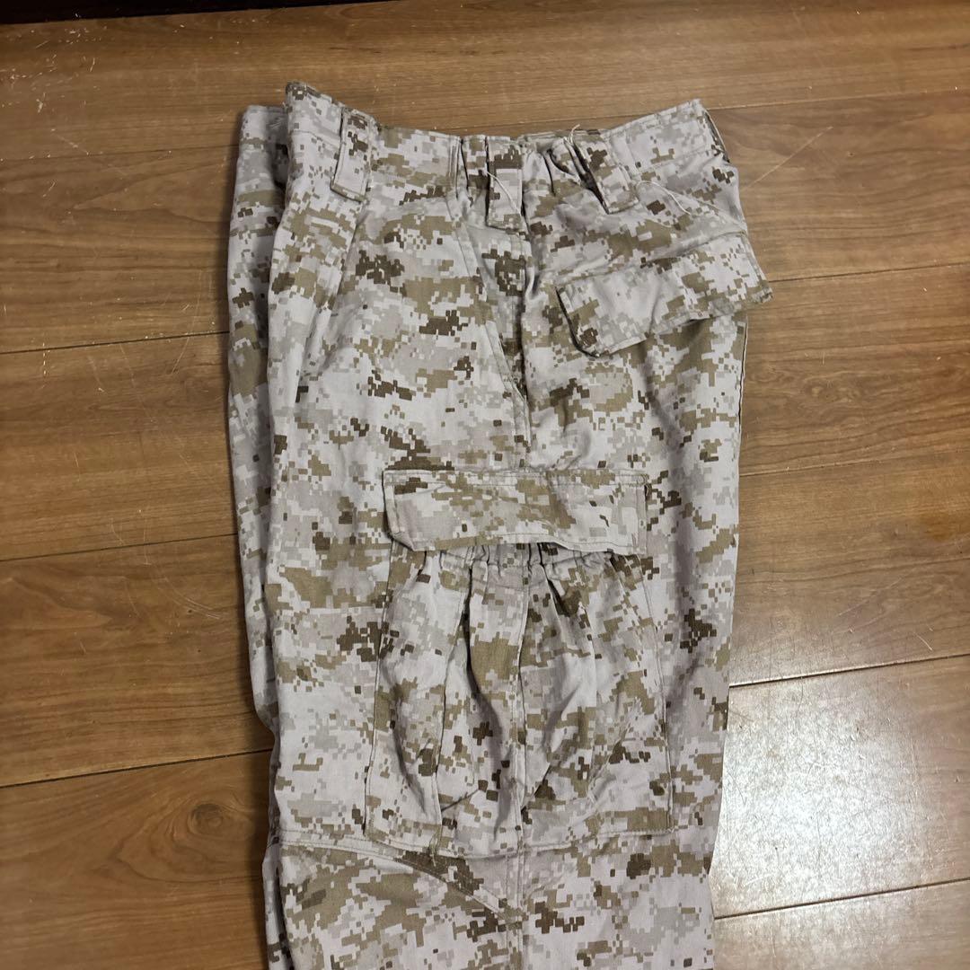 米軍　実物　FROG WOODLAND DESERT MARPAT サイズM ⑤