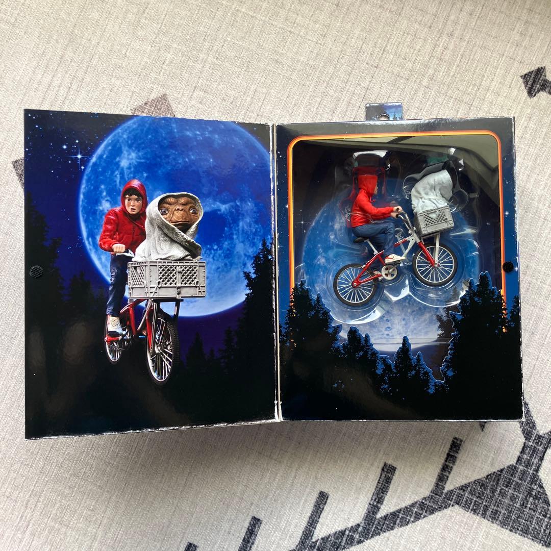 E.T. & Elliott with Bicycle フィギュア 40周年記念