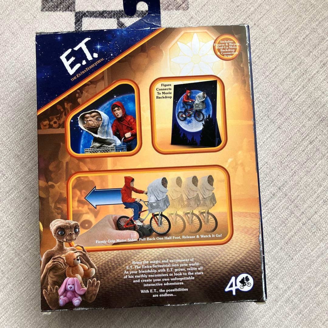 E.T. & Elliott with Bicycle フィギュア 40周年記念