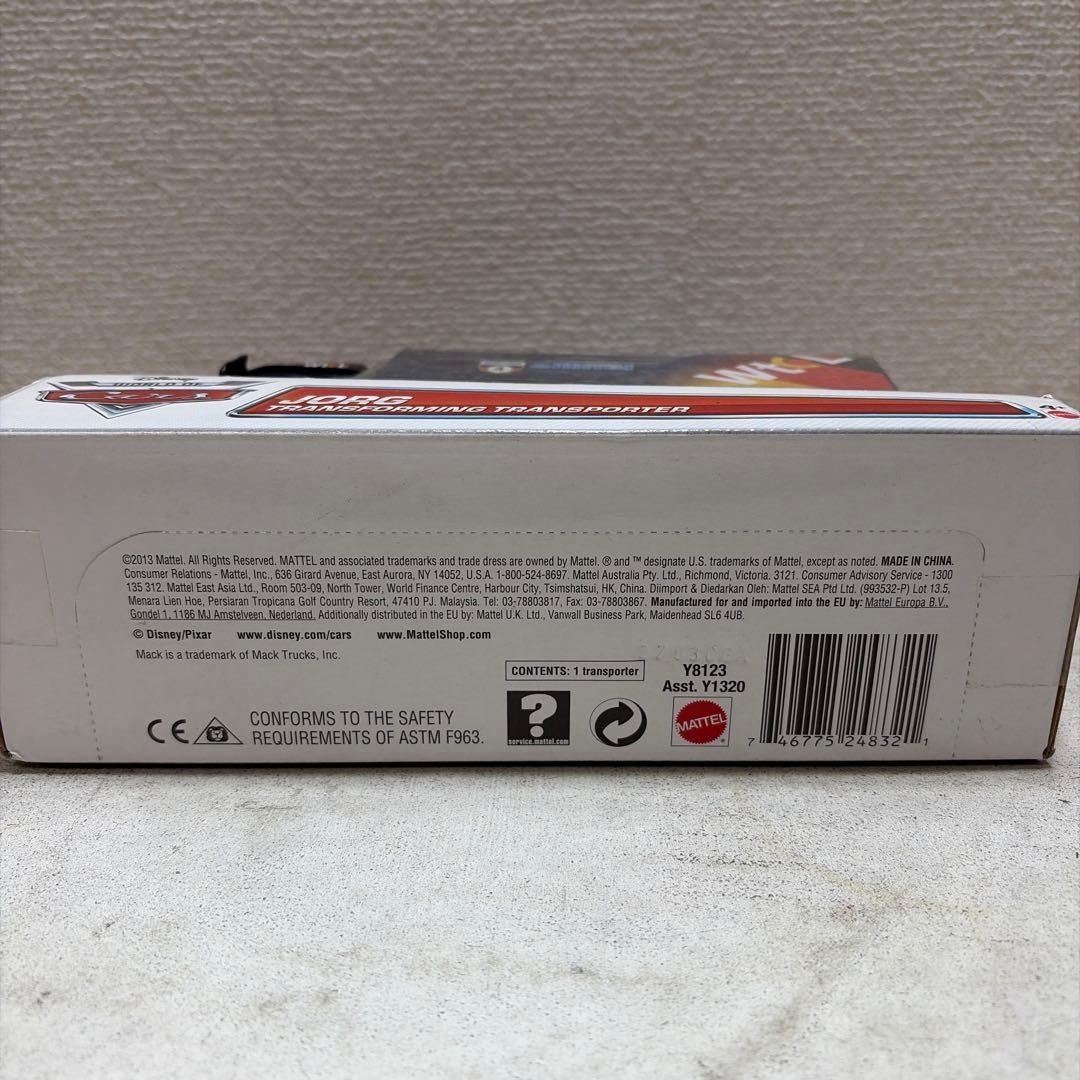 未使用品 カーズ MATTEL マテル JORG TRANSFORMING