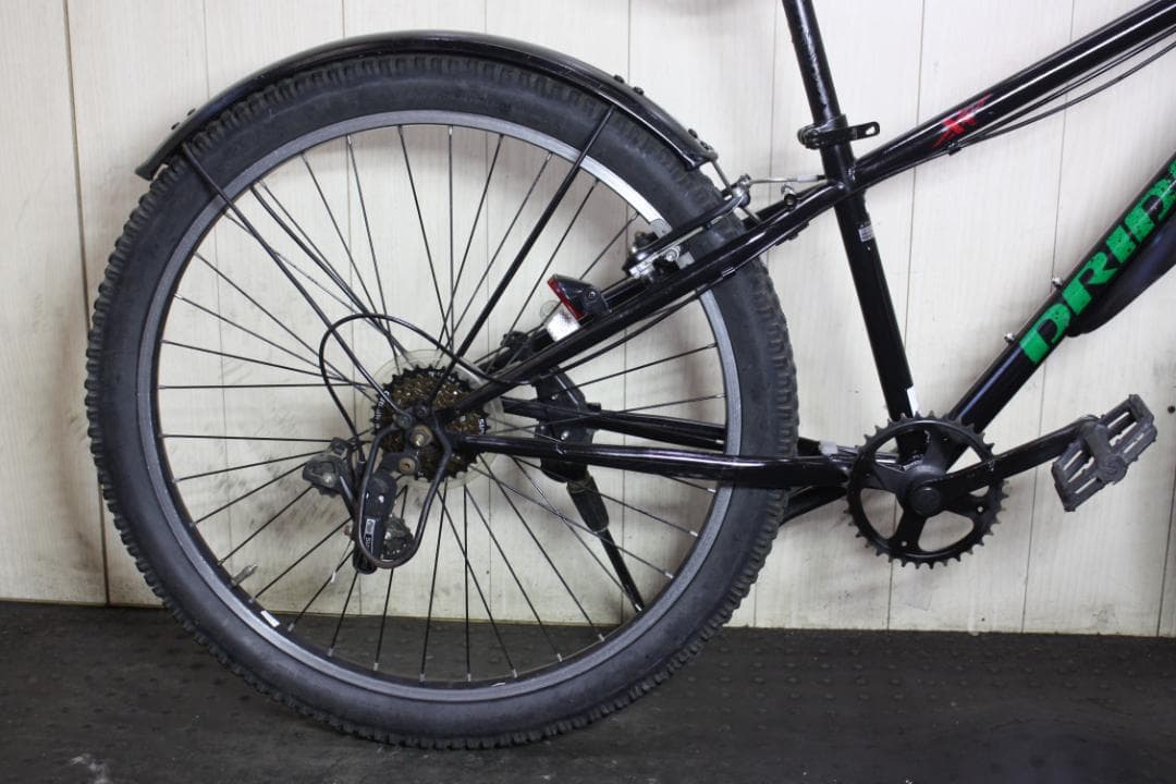 Asahi DRIDE XX 26型 シマノ6速 345mm本格子供用MTB 黒