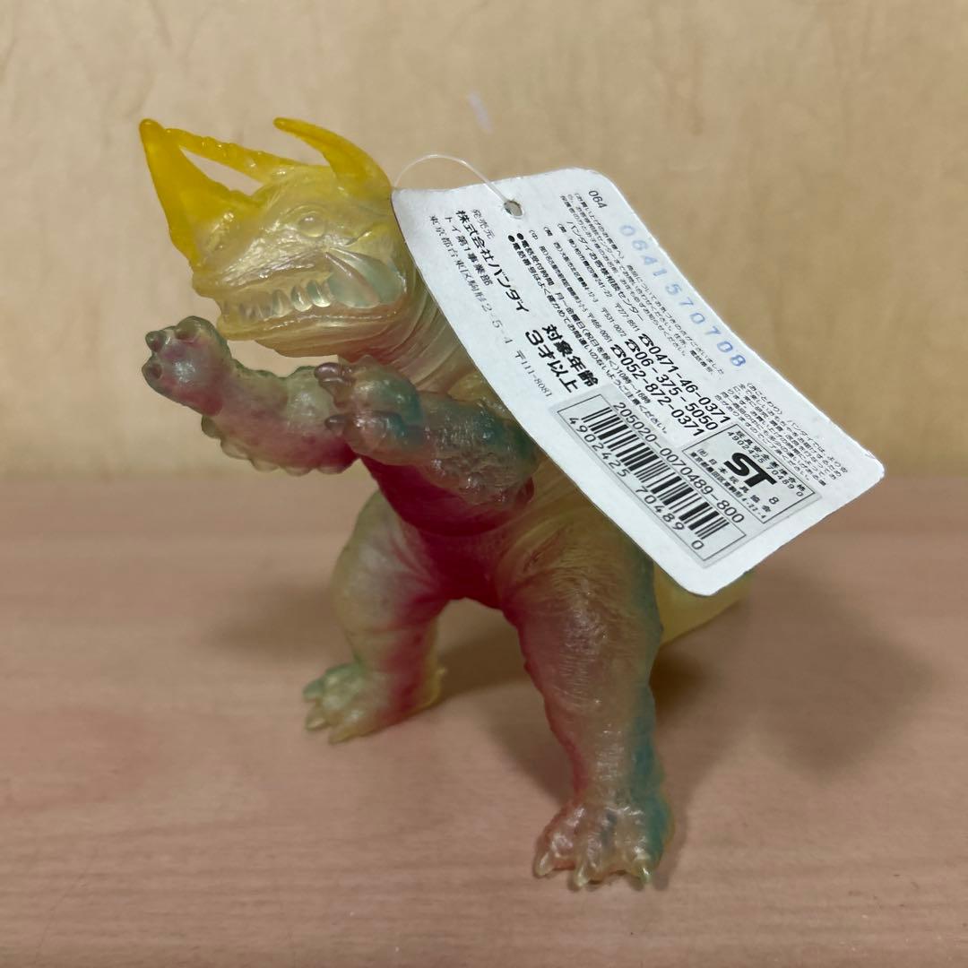 ウルトラ怪獣　ネロンガ　透明バージョン　フィギュア　ソフビ　タグ付き