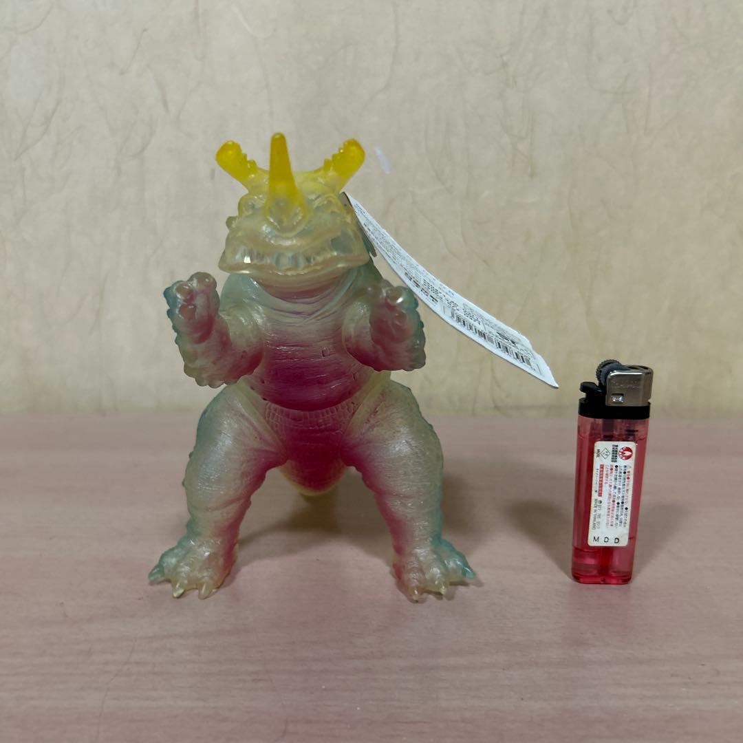 ウルトラ怪獣　ネロンガ　透明バージョン　フィギュア　ソフビ　タグ付き