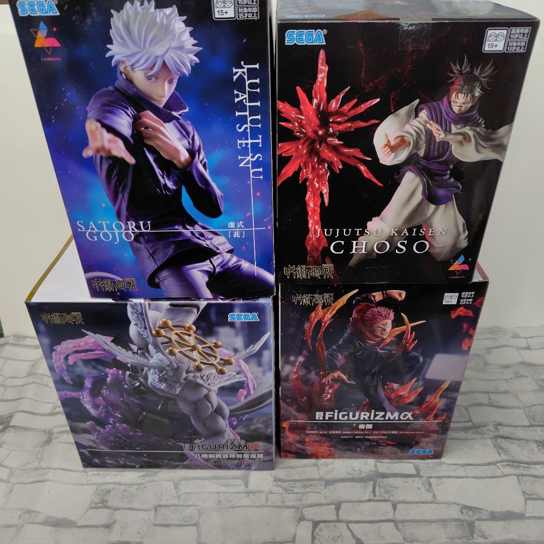 呪術廻戦 Figure　摩虎羅＆宿儺＆五条悟＆脹相　4体セット