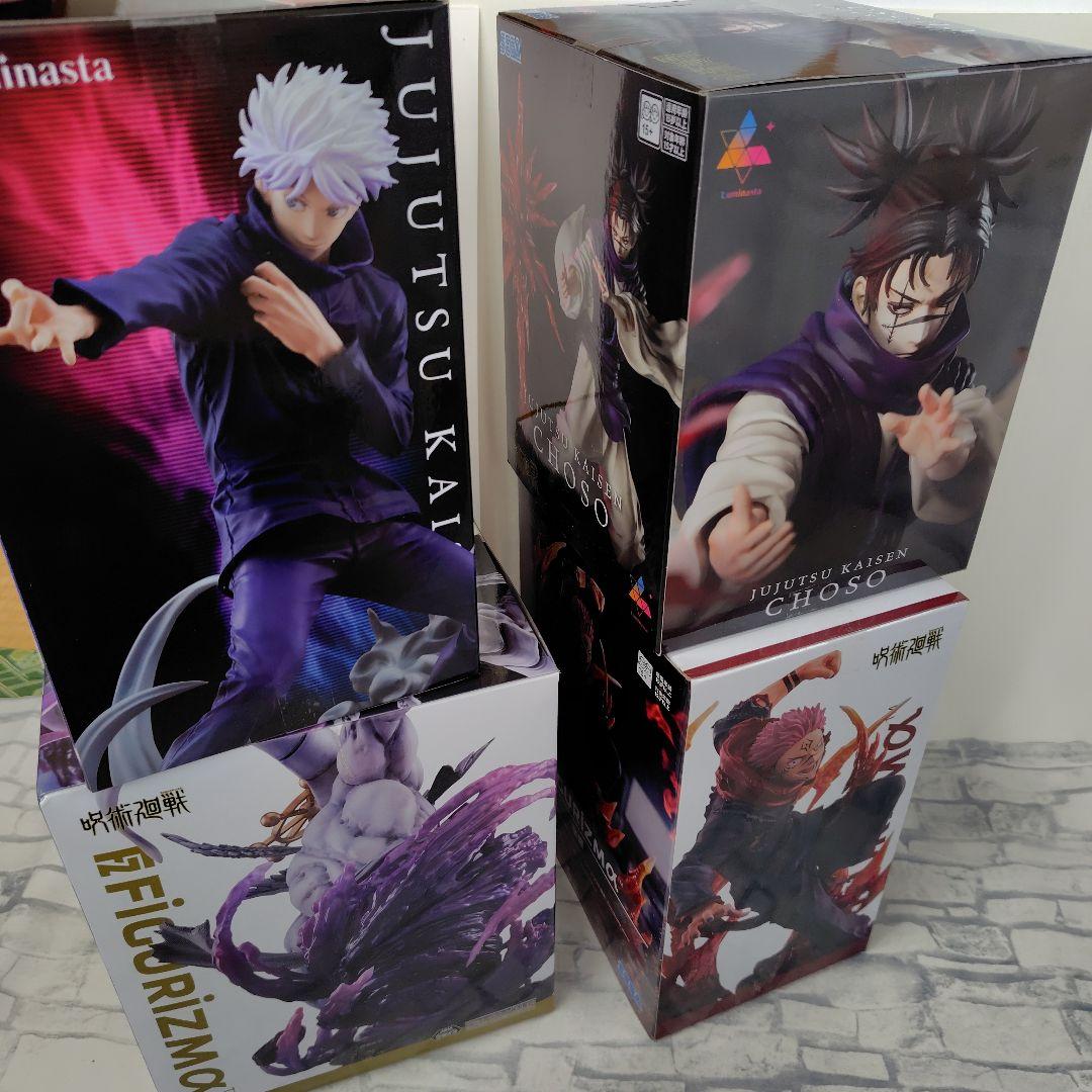 呪術廻戦 Figure　摩虎羅＆宿儺＆五条悟＆脹相　4体セット