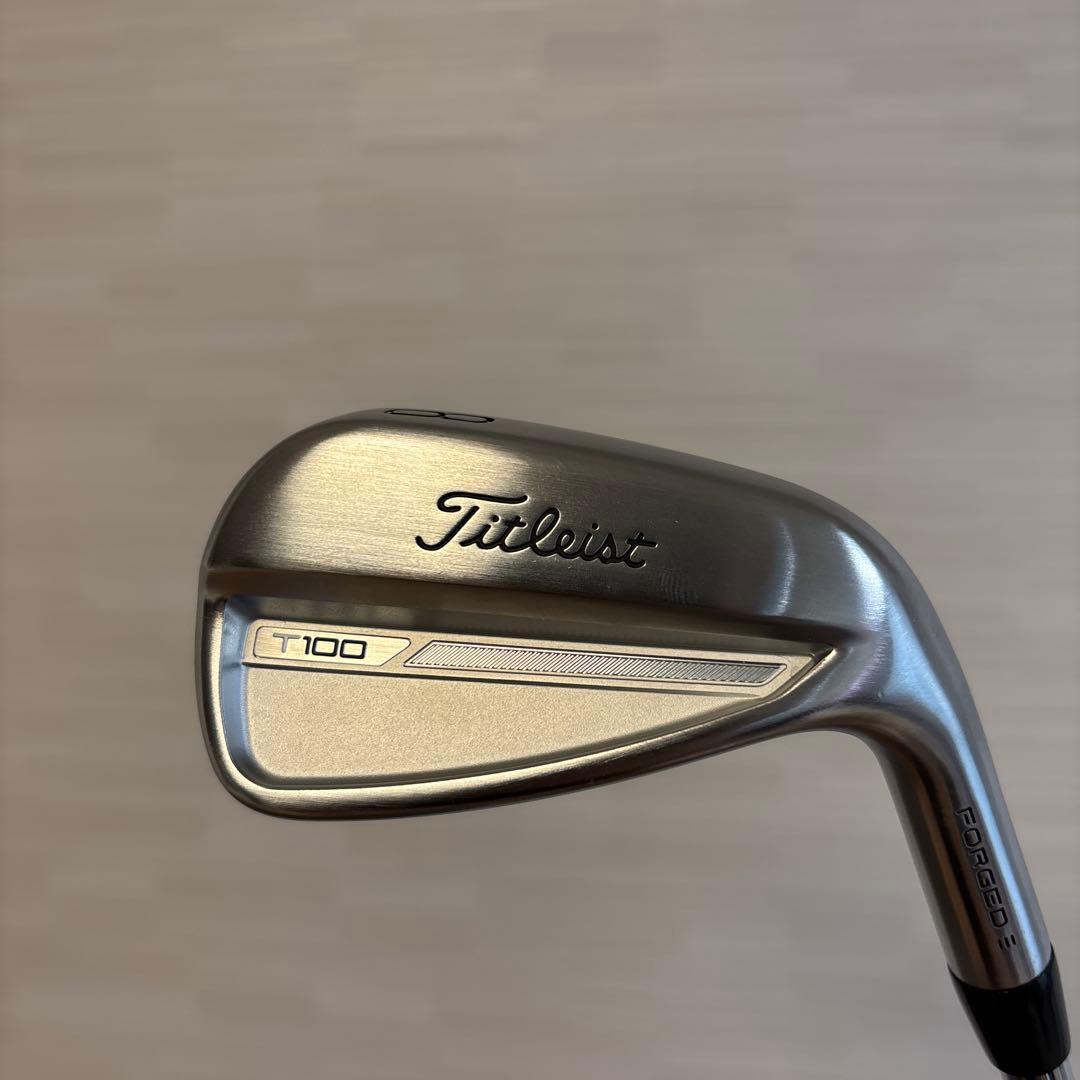【レア】タイトリスト T100 モーダス125 フレックスX番手ずらし