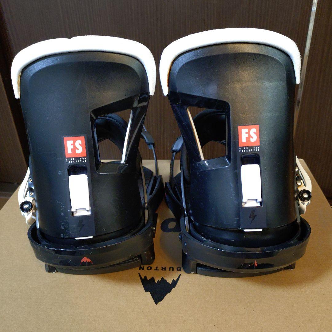 BURTON　FS スノーボードビンディング ブラック/ホワイト