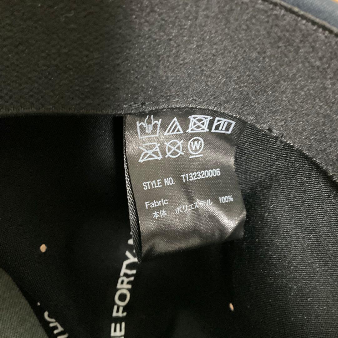 TFW49 ゴルフキャップBlack×White