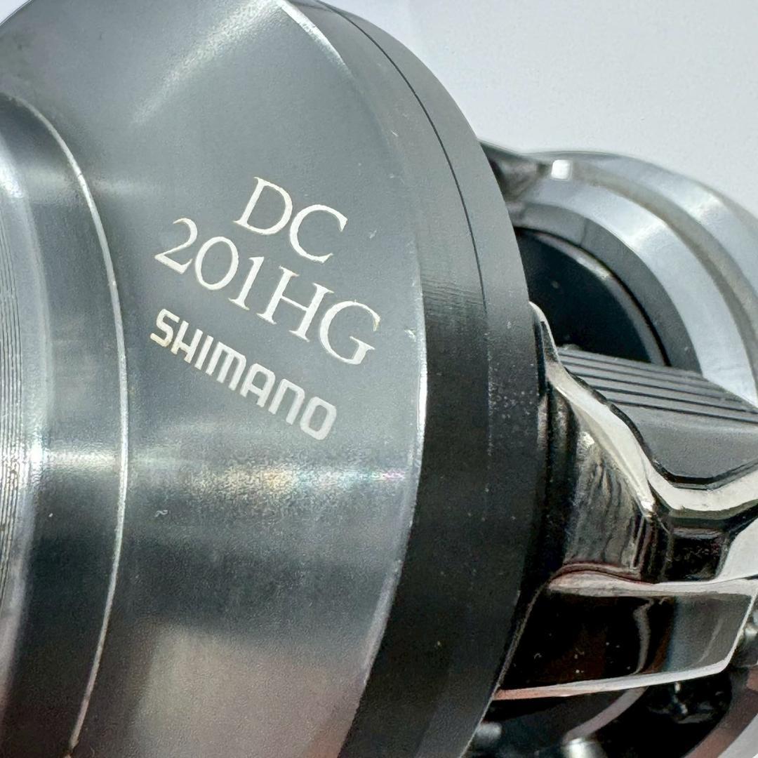 美品 シマノ 20カルカッタコンクエストDC 201HG 左ハンドル