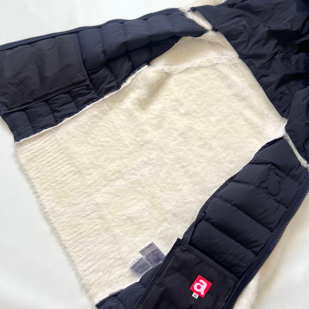ARCHIVIO アルチビオ ダウン×ファー　2way ゴルフ　ジャケット　36