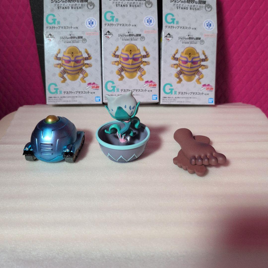ジョジョ　一番くじ　デスクトップマスコット　ストレイキャットシアーハートアタック