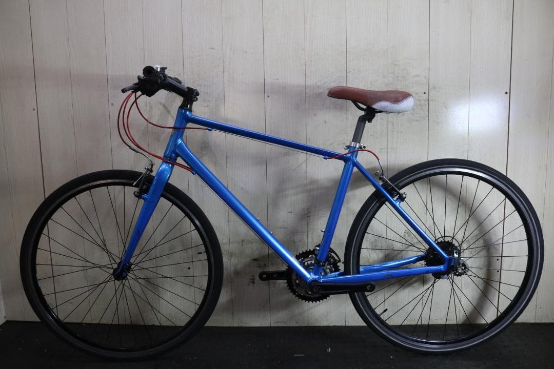 コーダーブルーム rail 700C アルミ 24速 480mm クロスBLUE
