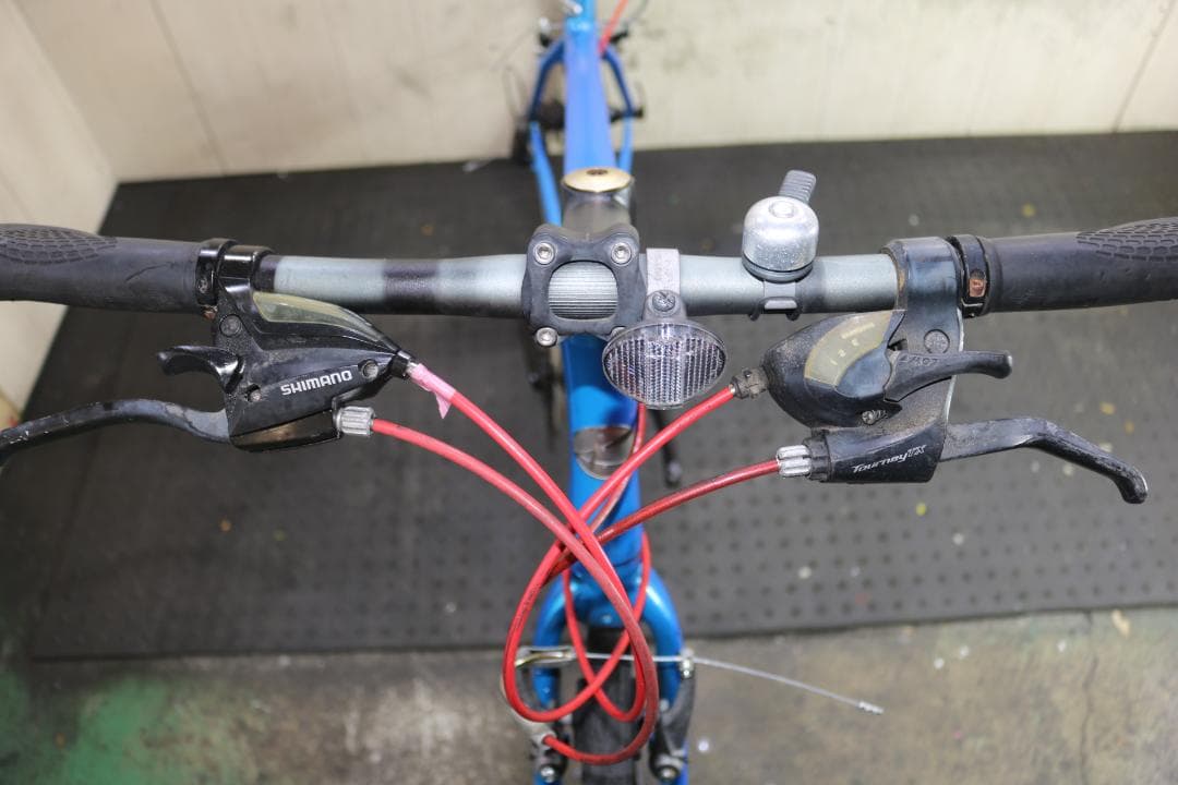 コーダーブルーム rail 700C アルミ 24速 480mm クロスBLUE