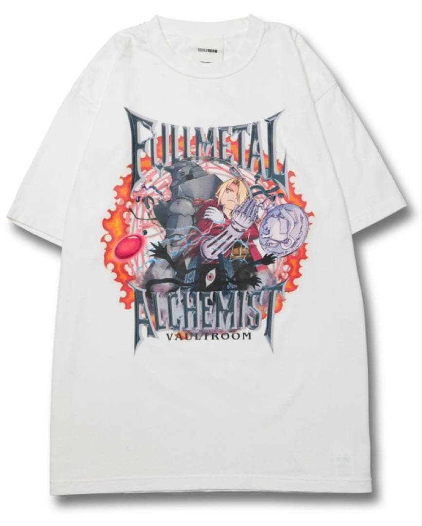 Vaultroom 鋼の錬金術師 tシャツ ホワイト Mサイズ