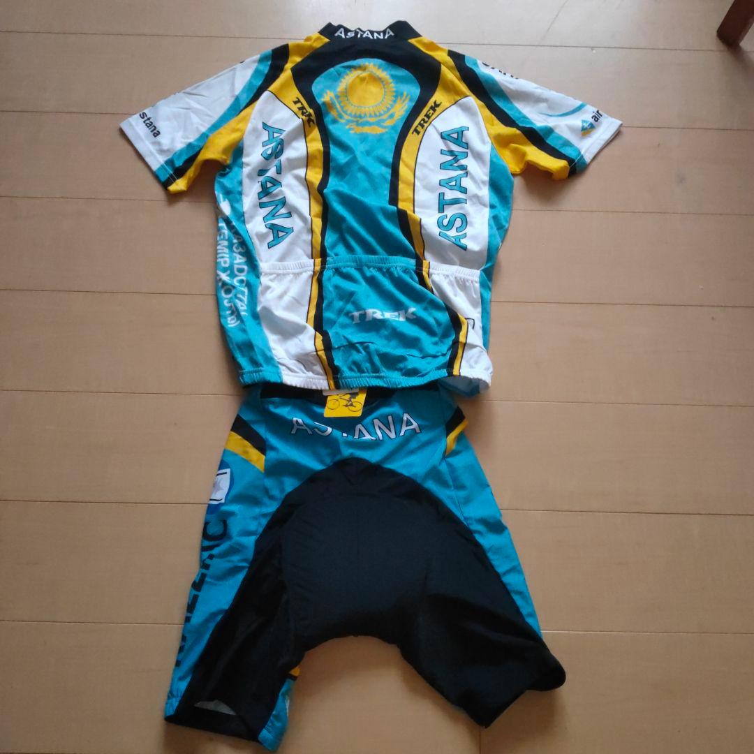 ASTANA TREK サイクルジャージ レーサーパンツ セット Lサイズ未使用