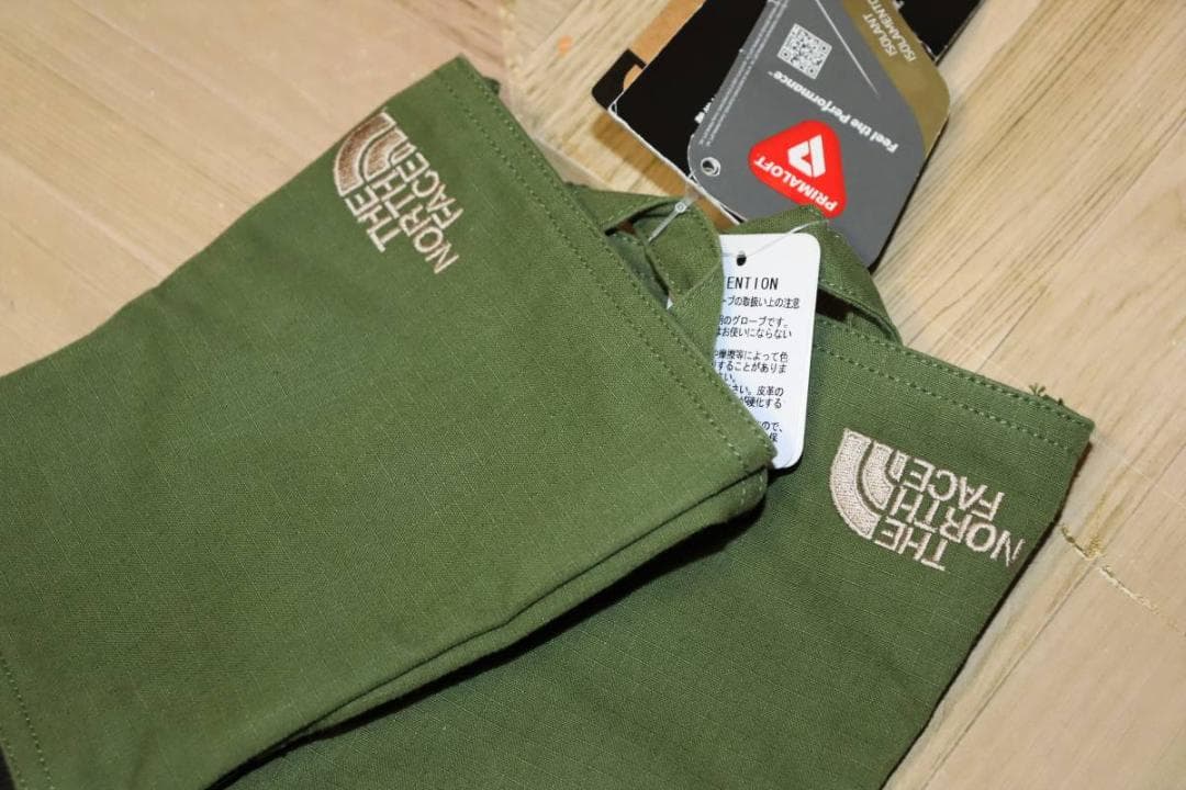 新品 ノースフェイス 焚火グローブ　定価1万4300円 　Ⓗ②