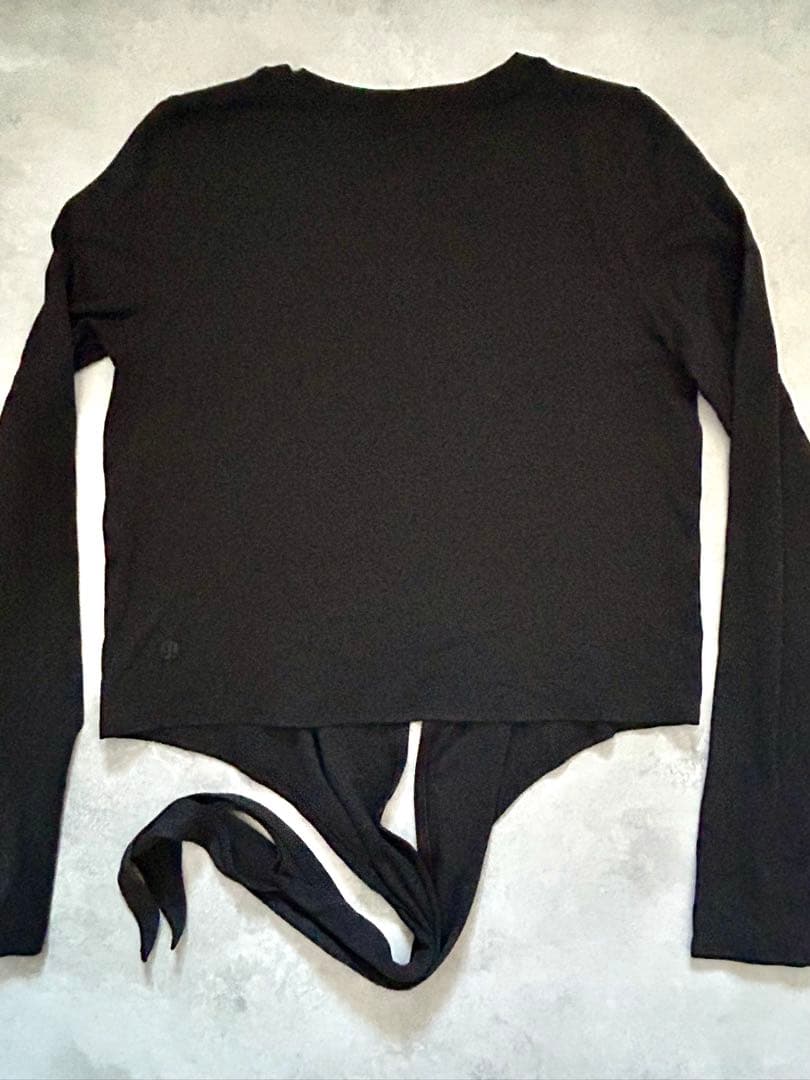 ルルレモン　lululemon ブラック　ヌル素材　ヨガウェア　新品タグ付き