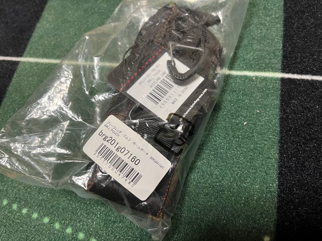 ブリーフィング　ウッドランドカモ柄　ボールケース