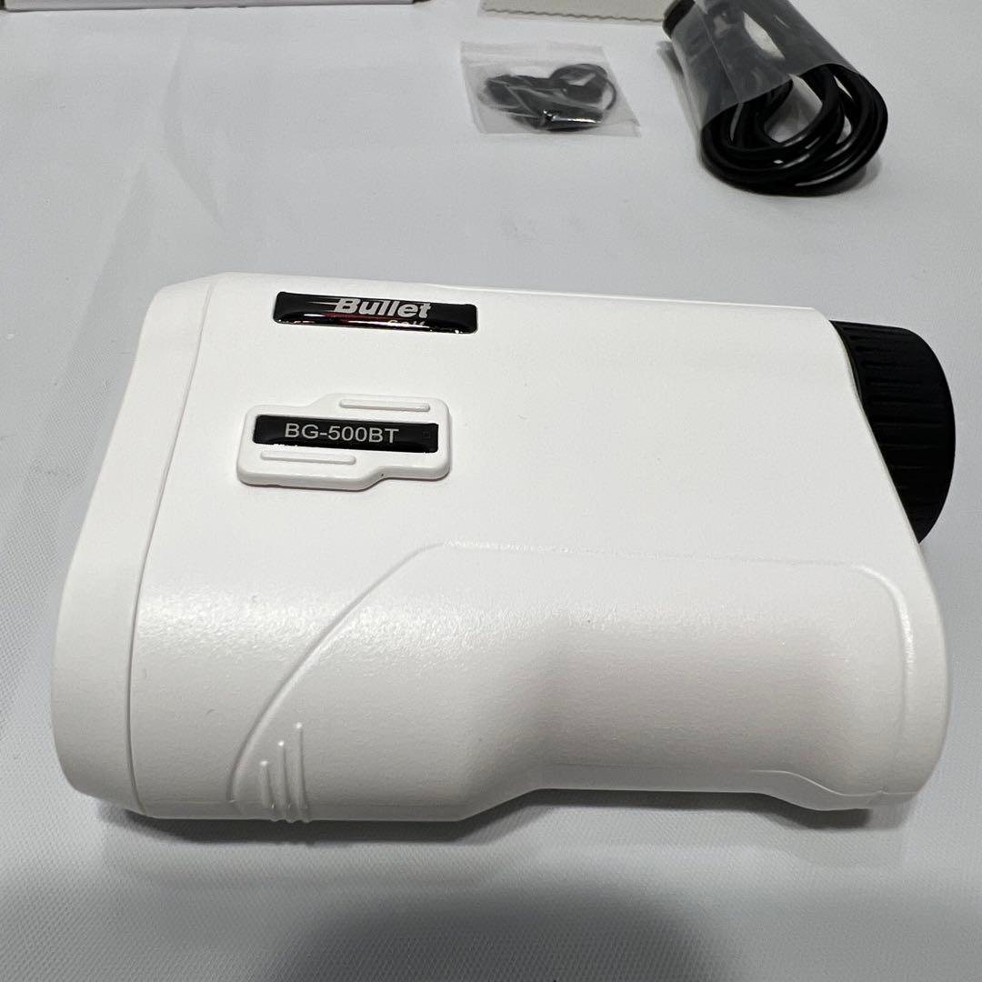 Bullet Golf レーザー距離計 BG-500BT(W) ホワイト