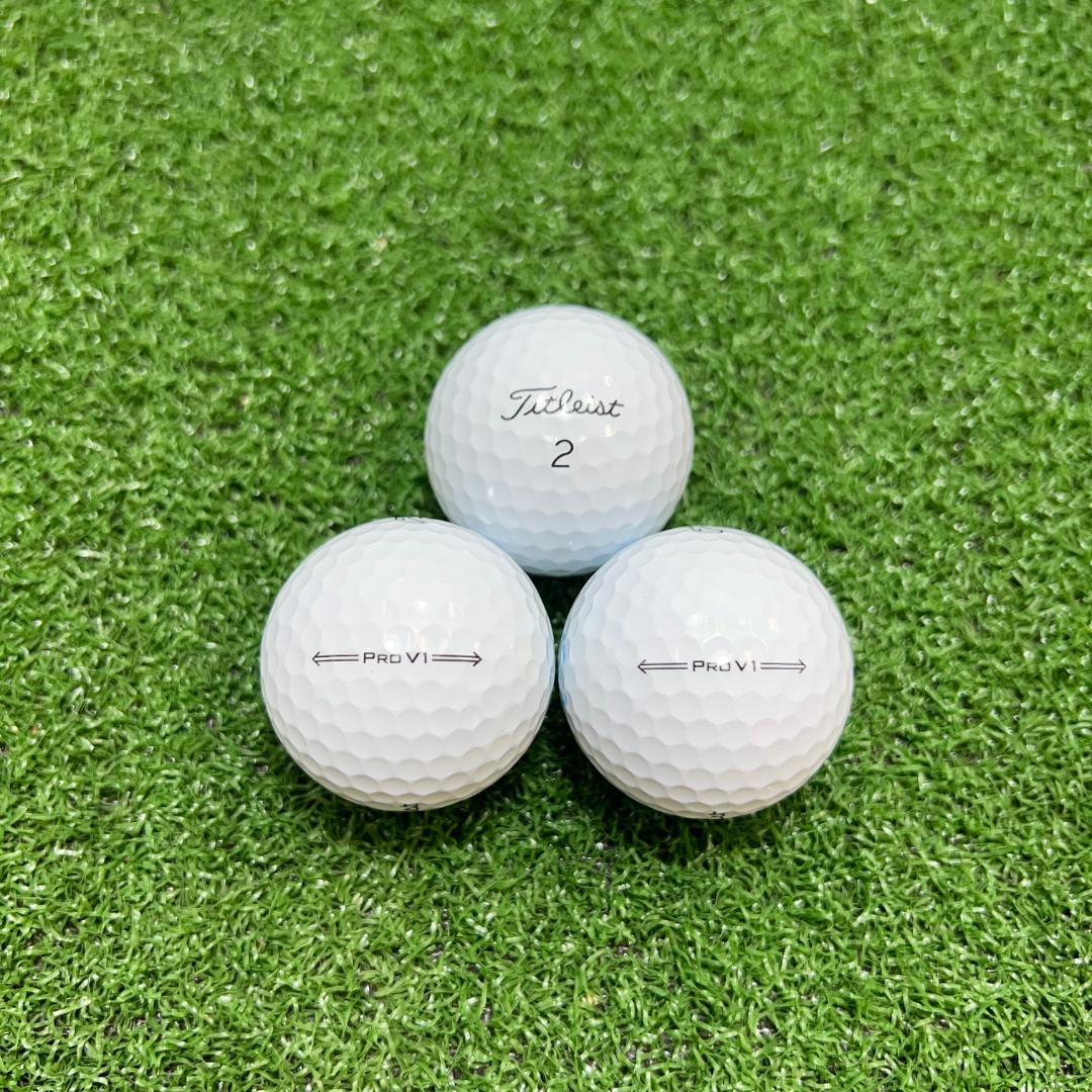 【S90】Titleist PRO V1 白 21年 ロストボール 24球