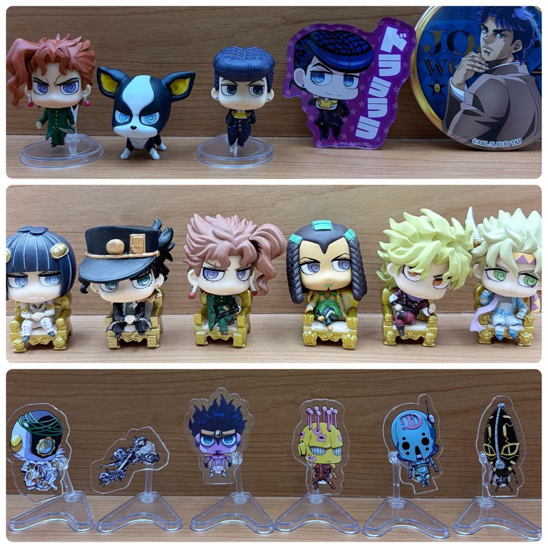 ジョジョの奇妙な冒険 ジョジョコレ&スタコレ　アクリル　まとめ売り　55点