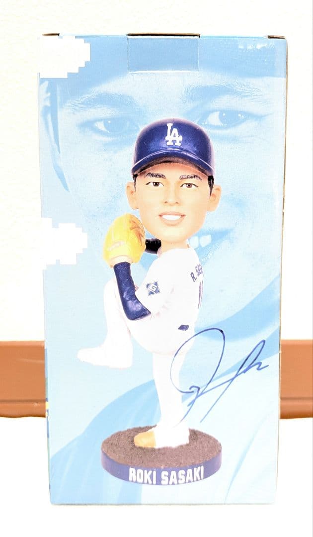 LAドジャース　Dodgers　佐々木朗希　ボブルヘッド フィギュア