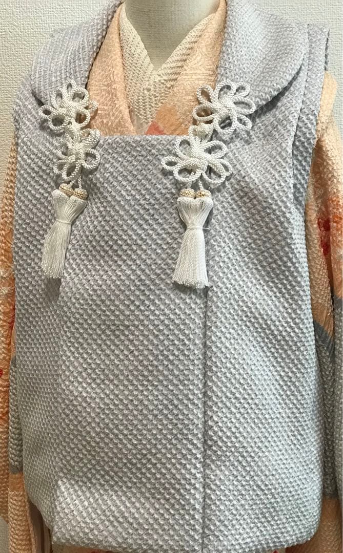 新品　七五三　総絞り被布