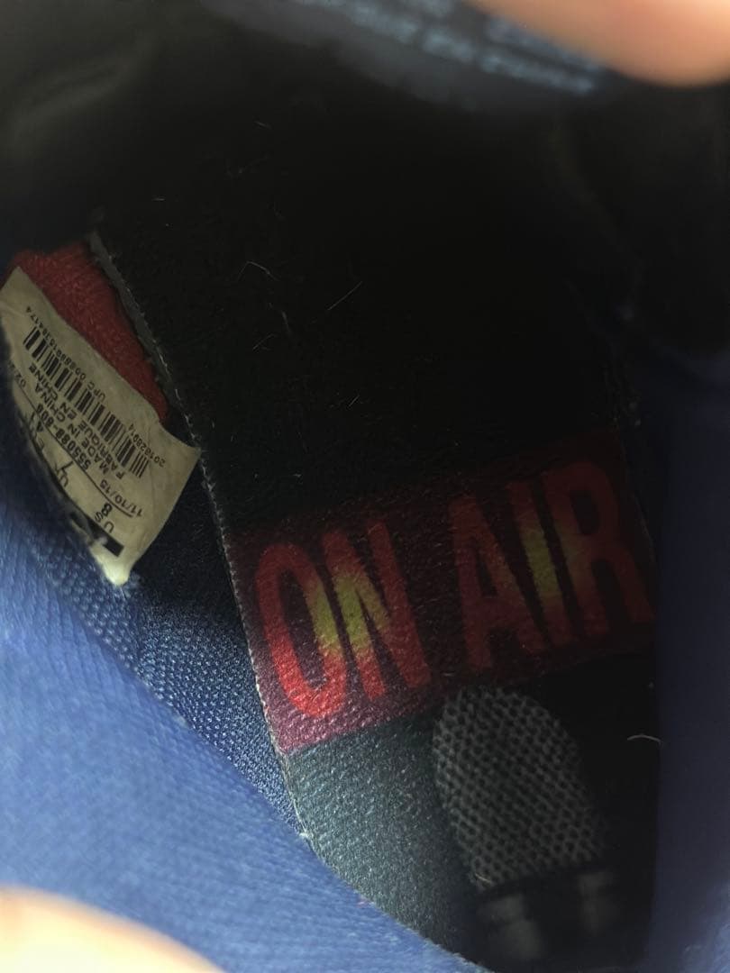 Air Jordan レッド ハイカットシューズ