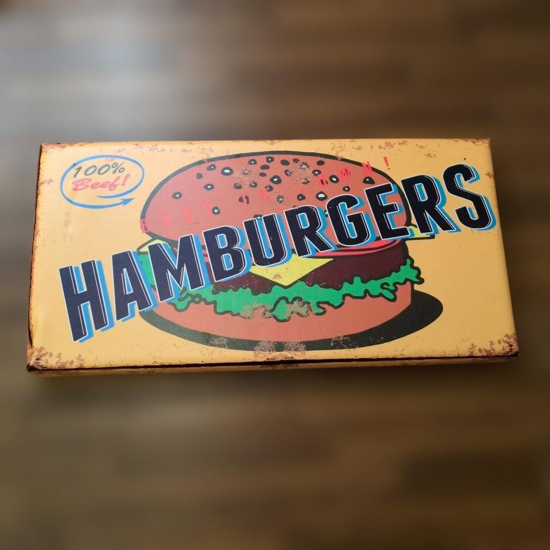 ハンバーガー デザイン ボックス　ビックチェア　椅子　収納付き