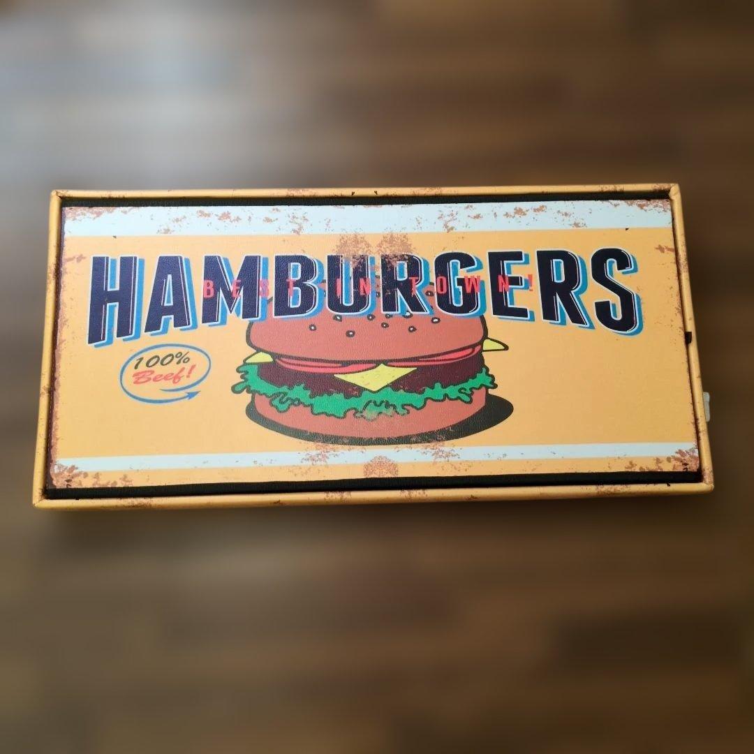 ハンバーガー デザイン ボックス　ビックチェア　椅子　収納付き
