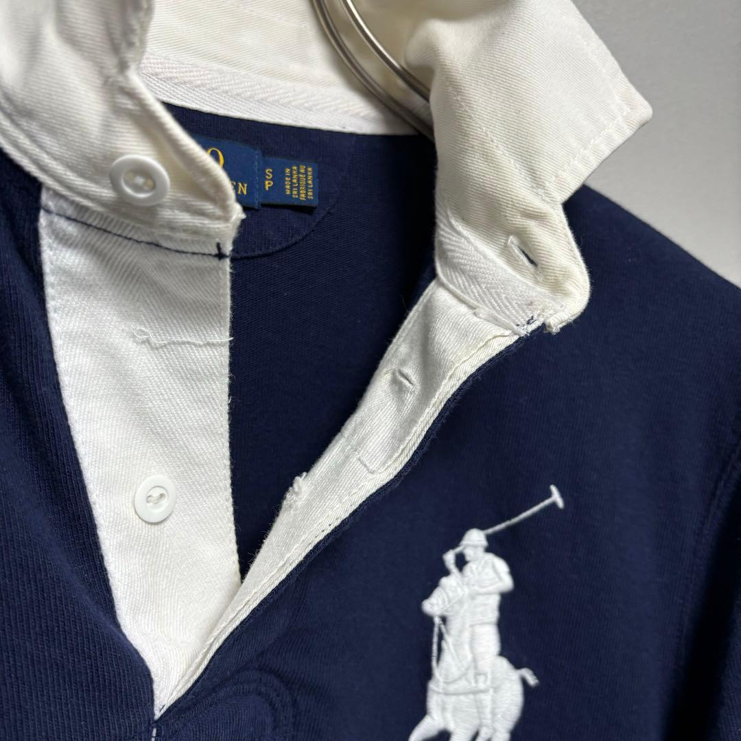 POLO Ralph Lauren ラルフローレン ラガーシャツS長袖ポロシャツ