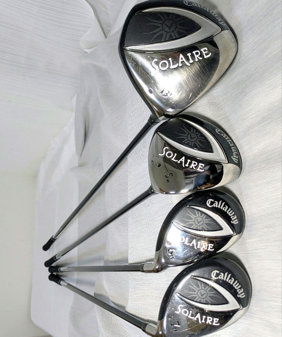 美品 Callaway SOLAIRE レディースセット グリップ新品 初心者