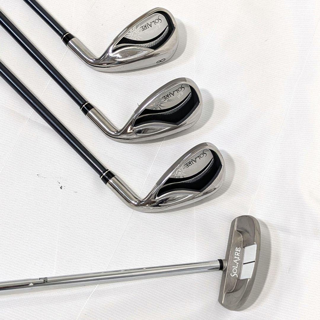 美品 Callaway SOLAIRE レディースセット グリップ新品 初心者