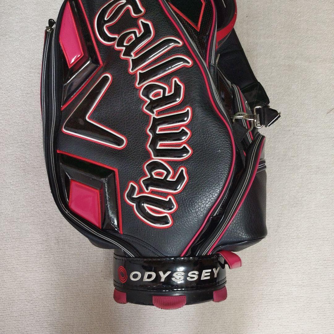 Callaway Epic キャディバッグ ブラック/ピンク ツアー 限定モデル