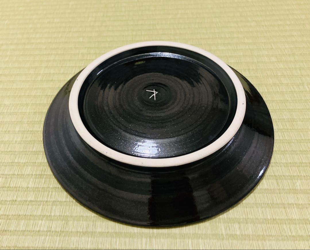 【新品】育陶園 Kamany カンナイ PASTAPLATE 皿 やちむん